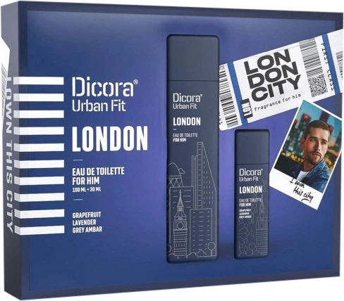 EDT Set man EDT Dicora Urban Fit London 100ml + 30ml