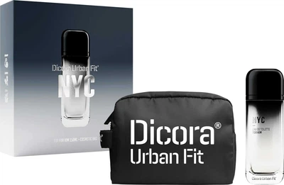 EDT Set man EDT Dicora Urban Fit NYC 150ml + geanta cosmetica