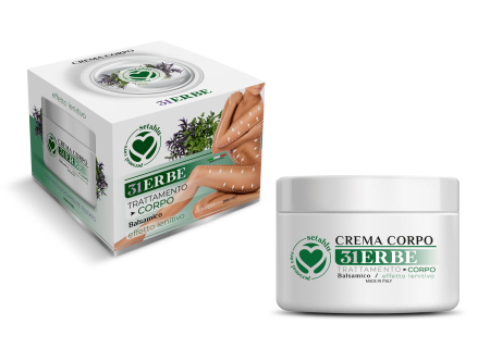 Crema tratament pentru corp, efect calmant, 31 IERBURI, 250 ml, Setablu [1]