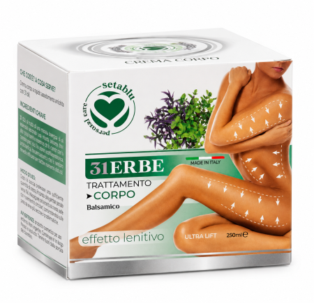 Cosmetice & Ingrijire Personala - Crema tratament pentru corp, efect calmant, 31 IERBURI, 250 ml, Setablu