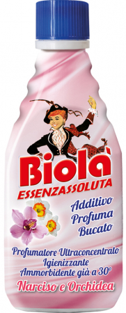 Esenta de parfum pentru rufe ultra concentrata si cu proprietati de balsam, Narcise si Orhidee,Biola, 300ml
