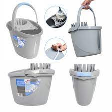 Galeata ovala cu storcator, 12L, Bacteria Stop [1]