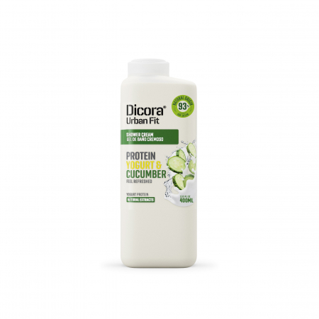 Cosmetice & Ingrijire Personala - Gel de dus cu proteine Yogurt si Castravete, 400ml