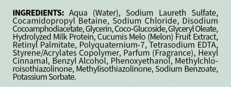 Gel de dus cu Vitamina A, lapte si pepene, 400ml [2]