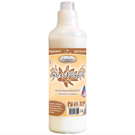 Detergenti Rufe & Intretinere Textile - HF Balsam de rufe concentrat Ambra&Vanilla, 1 L