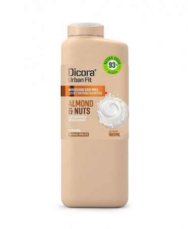 Lotiuni ,lapte,creme si uleiuri pentru fata si corp - Lapte de corp cu Vitamina B, migdale si nuci, 400ml