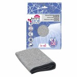 Articole menaj BACTERIA STOP - Laveta microfibra universala, Bacteria Stop, gri, 35x35cm