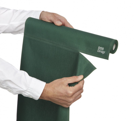 Laveta speciala de bucatarie, 100% bumbac, 40x64 cm, Verde - Roll Drap [4]