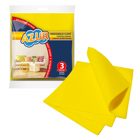 Lavete si seturi lavete - Laveta universala uscata 30x35cm,3buc/set, Azur