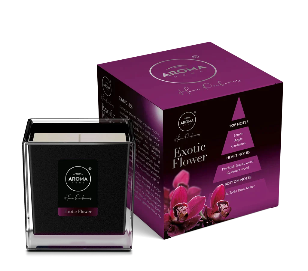 Recomandarea DAXI - Lumanare parfumata Exotic Flowers, 150g, Aroma Home Wild 