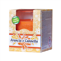 Odorizanti & Neutralizatori pentru Miros - Lumanare parfumata Orange&Cinnamon, 140gr
