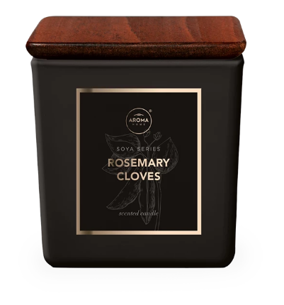 Recomandarea DAXI - Lumanare parfumata, Raspberry&Cloves, 155g, Square, Aroma Home