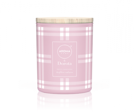 Recomandarea DAXI - Lumanare parfumata Raspberry Jam, 150g, Dorota & Aroma Home