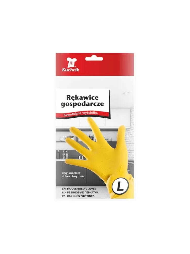 Saci si manusi menaj, folii alimentare si hartie de copt - Manusi de menaj marimea L