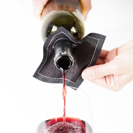 Articole Menaj & Accesorii pentru Casa - Mini-servetel anti picurare pentru sticle, 100Buc/Set
