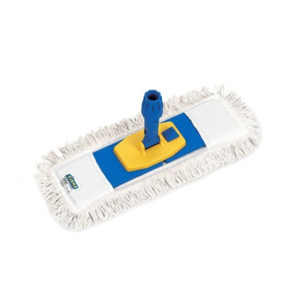 Mop plat de bumbac,cu rama de plastic, DAM-60,12x60cm
