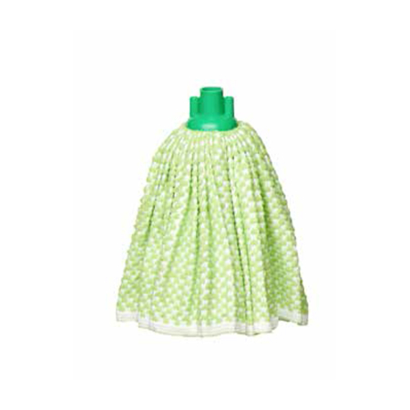 Articole Menaj & Accesorii pentru Casa - Mop microfibra tip laveta verde, 150g