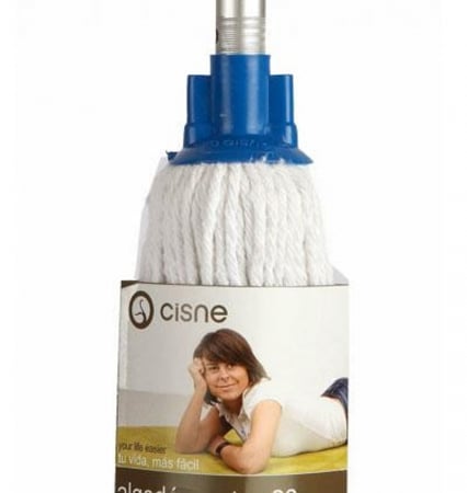Mopuri,seturi cu mop si accesorii - Mop de bumbac natural,alb, nr 15, 220g