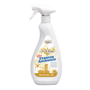 Detergenti Rufe & Intretinere Textile - Neutralizator de miros, spray cu pulverizator, Aur si Argan, 750ml