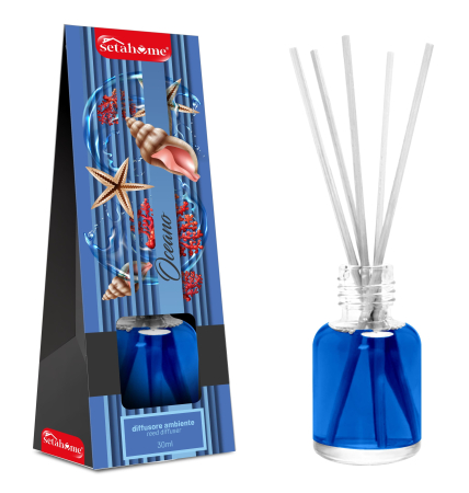 Odorizanti & Neutralizatori pentru Miros - Odorizant camera cu bete de ratan-Ocean 30ml