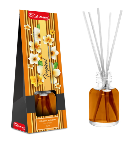 Odorizanti & Neutralizatori pentru Miros - Odorizant camera cu bete de ratan-Tropical 30ml