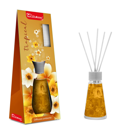 Odorizanti & Neutralizatori pentru Miros - Odorizant camera cu bete de ratan-Tropical 75ml