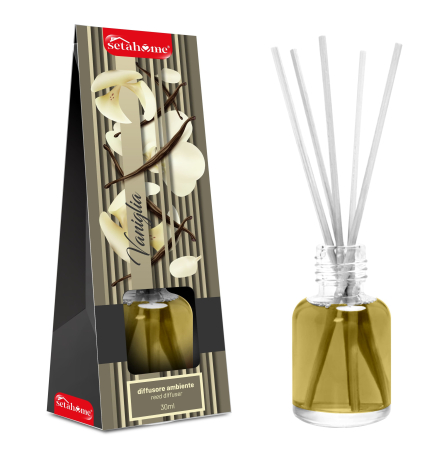 Odorizanti & Neutralizatori pentru Miros - Odorizant camera cu bete de ratan-Vanilie si cocos 30ml