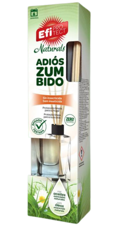 Antidaunatori si insecticide - Odorizant cu bete de ratan ANTI-TANTARI, 40ml, BUZZ STOP, EFI Protect