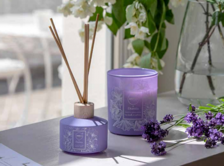 % REDUCERI ODORIZANTI SI NEUTRALIZATORI PENTRU MIROS - Odorizant cu bete de ratan, Lavender&Lemon, 100ml, Dorota & Aroma Home