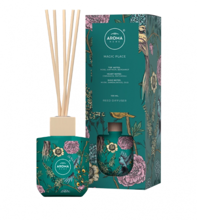 Recomandarea DAXI - Odorizant cu bete de ratan, Magic Place, 100ml, Wild, Aroma Home