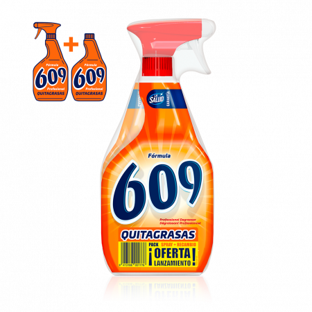 Curatenie & Intretinere Casa - Pachet Degresant profesional pentru suprafete si tesaturi 750ml+rezerva
