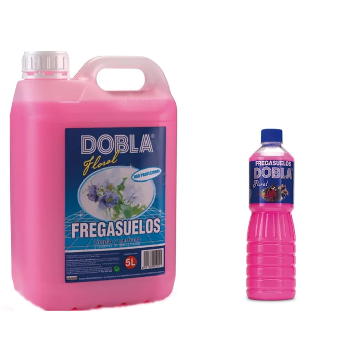Pachet - Detergent pentru pardoseala Floral, 1x5L + 1x1L