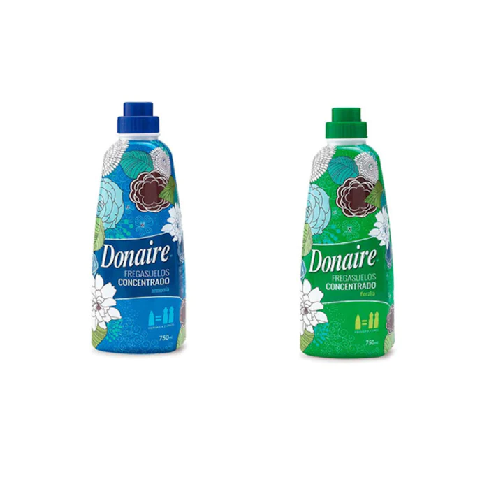 Articole HoReCa - Pachet- Solutie pardoseala concentrata parfumata Donaire, arome diferite,2x750ml