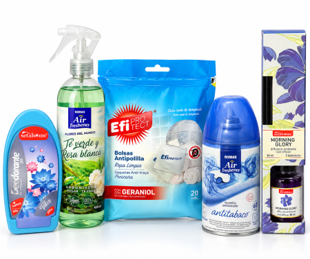 Odorizanti & Neutralizatori pentru Miros - Pachet Odorizare Talc & Antitabac + CADOU