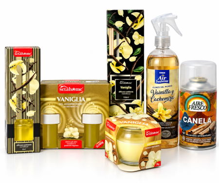 Odorizanti & Neutralizatori pentru Miros - Pachet Odorizare Vanilie & Scorțișoară + CADOU
