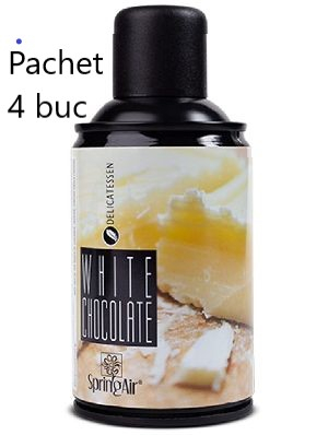 Pachete Odorizare - Pachet Spring Air 4 rezerve odorizante White Chocolate- Spring Air