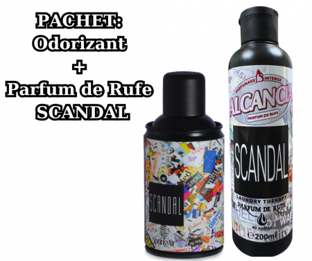 Pachetul Alcancia Scandal – Parfum Intens pentru Haine și Casă