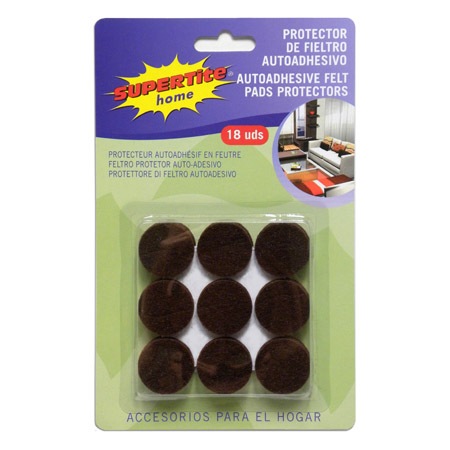 Accesorii pentru casa - Pasla protectie rotunda 25mm ,18buc/set