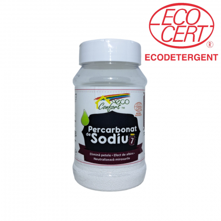 Produse pudra certificate Eco Cert - Percarbonat de sodiu praf, pentru eliminare pete si albire tesaturi, 400g