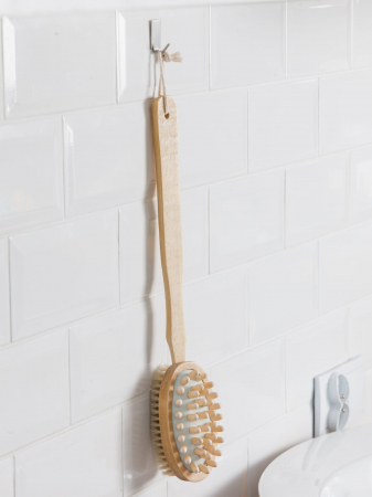 Perie cu maner de lemn pentru baie, York [6]