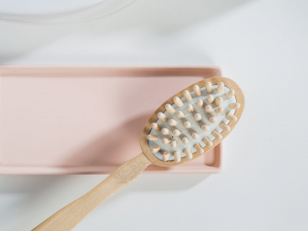 Perie cu maner de lemn pentru baie, York [1]