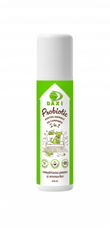 OdorBlock Neutralizatori miros - Probiotic pentru indepartarea petelor si mirosurilor animalelor de companie, 2in1, Daxi