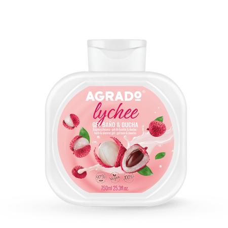 Cosmetice & Ingrijire Personala - Gel de dus Lychee, 750ml, Agrado