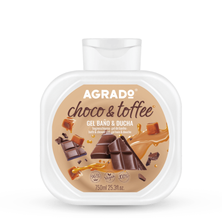 Cosmetice & Ingrijire Personala - Gel de dus Choco & Toffee, 750ml, Agrado
