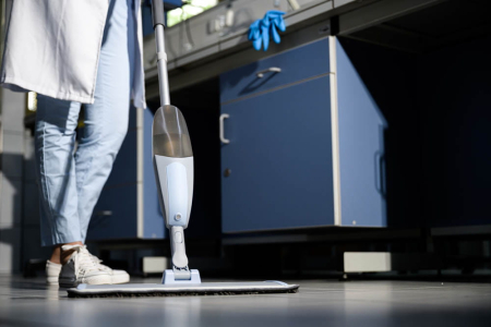 Rezerva pentru mop plat cu pulverizator Bacteria Stop [1]