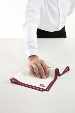 Rola lavete 100% bumbac 40x64 cm Bordeaux (10 buc) [1]