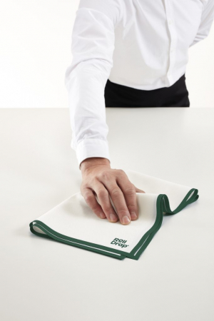 Rola lavete 100% bumbac, 40x64 cm, cu margini Verzi (10 buc) [1]