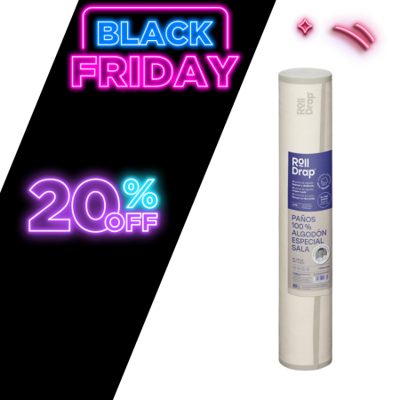 Articole Menaj & Accesorii pentru Casa - Rola lavete 100% bumbac 40x64 cm, diferite culori (10 buc)