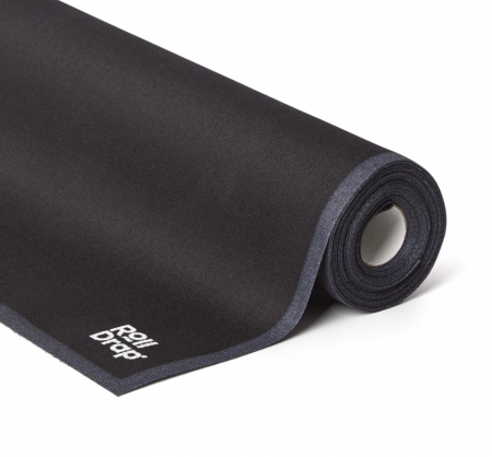 Rola lavete speciale de bucatarie, 100% bumbac, 40x64 cm, Negre (10 buc)  [2]