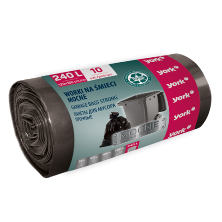Articole Menaj & Accesorii pentru Casa - Saci menaj negri,STRONG 240 L,10buc/rola